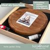 Premium Schneidebrett-Set - Eiche - Ø 40cm Bild 2