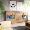 Lomadox Wohnzimmer-Set TURDA-83, (Mega-Spar-Set, 6-St, 6-tlg), Grandson Nb. mit LED Beleuchtung 320/104/50 cm Bild 2