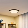 Lindby Deckenleuchten Pravin, LED, Kunststoff Schwarz Farbwechsel warmweiß / tageslicht IP20, LED 33 W gesamt, Farbwechsel warmweiß / tageslicht Bild 2