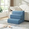 Haustiertreppe Joelerhatra 4-tlg. 45x50x45 cm Cord Blau [en. casa] Bild 2
