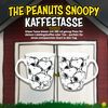 United Labels® Tasse Peanuts Snoopy - Allover - Mug, Keramik Bild 2