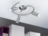 Eglo 92643 Spot LED MAGNUM-LED Stahl nickel-matt, chrom L:25,5cm H:29,5cm GU10 max. 3X2,8W 3000K Bild 3