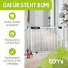 BOMI Verlängerung für Türschutzgitter Verbreiterung für Treppenschutzgitter 10-40 cm, Zubehör für Treppenschutzgitter zum Klemmen - Ohne Bohren Bild 5