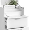 Schminktisch Hanna Weiß 65.8 cm mit 2 Schubladen Vicco Bild 5