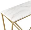 Konsolentisch HAZEN Marmor Optik Gold Bild 5