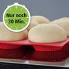 Betty Bossi Brotbackform Brötli rund 2er Set Silikon rot, (2-tlg), antihaftbeschichtet Bild 3
