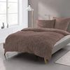 Irisette Mink Flausch Cotton Bettwäsche 155x220 uni Melange silber 8835-11 Bild 2