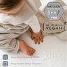 Alvi Beistellbettmatratze abgerundet, Matratze für Beistellbett 80x42 cm und 89x50 cm, Babymatratze 2 abgerundete Seiten für Beistellbett, Größe:89 x 50 x 4.5 Bild 4