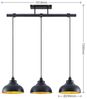 Lindby Hängeleuchte Emna, 3 x 15 W LED Bild 5