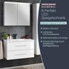 Fackelmann B.PERFEKT LED Spiegelschrank 80 cm breit, Weiß Bild 3