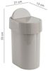 Gedy Schwingdeckeleimer, thermoplastischem Harz, Beige, 15 x 21 x 34 cm Bild 3