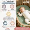 Laleni Jersey Spannbettlaken, 38x77 cm, für Baby Beistellbett & Stubenwagen, 100% Baumwolle, Oeko-TEX Zertifiziert, Grün Bild 2