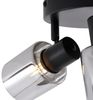 Qazqa LED Aufbaustrahler Cilin, ohne Leuchtmittel, E14, Schwarz, Modern, Metall, 1-flammig Bild 3