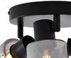 Qazqa LED Aufbaustrahler Cilin, ohne Leuchtmittel, E14, Schwarz, Modern, Metall, 1-flammig Bild 4