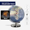 Globus mit 30 cm Durchmesser "STELLAR LIGHT TOUCH" grün/blau Bild 3
