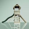 PolarPlay Spielturm Vimmerby aus Holz in Grün Bild 3