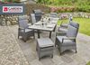 LC Garden »Keramo« Teak Dining Hocker Fußbank Bild 2