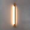 Thoro Sappo M LED Wandlampe golden 2300lm 3000K 4 x 6,5 x 120 cm Bild 2