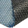 vidaXL Treibende Pool-Solarplane PE 300x200 cm Schwarz und Blau 92982 Bild 3