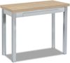 ASTIMESA Buchtyp Küchentisch, Metall, Eiche hell, 80x40 cm Bild 1