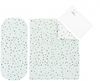 Kikkaboo Kinderwagen Bettwäsche-Set Bär 6tlg Decke 80x60 Kissen 35x26 Laken grün Bild 3