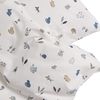 Babybettwäsche 100x140 cm - Original von Leander passend für Leander, Linea und Luna Babybett - Farbe: dusty blue Bild 4