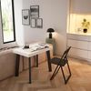 Skraut Home | Ausziehbarertisch | Multifunktionaler ausziehbarer | 220 | Für 10 Gäste | Hölzerne Beine | Moderner Stil | Weiß Bild 4