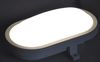LED Oval-Armatur IP44 12W 1000lm für Keller Bild 3