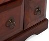 Kommode Akazie Massivholz dunkel braun 24 Schubladen 114x82x25 cm Woodkings Texas Schubladenkommode Holzkommode Flurkommode Apothekerschrank Bild 5