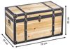 Kobolo Truhe Schatztruhe Holztruhe FLORENCE mit Details Größe M Bild 2