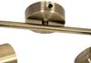 Qazqa LED Aufbaustrahler Jeana, ohne Leuchtmittel, GU10, Bronze, Modern, Stahl, 2-flammig Bild 3