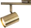 Qazqa LED Aufbaustrahler Jeana, ohne Leuchtmittel, GU10, Bronze, Modern, Stahl, 2-flammig Bild 5