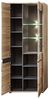 moebel-dich-auf Wohnwand BELLINZONA, (Wohnzimmer-Set, Vitrine + Wandboard + Lowboard), inkl. LED-Beleuchtung, optional mit Couchtisch & Sideboard Bild 4