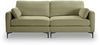 Sofa 3,5 Sitzer B/H/T: 225 x 92 x 97 cm in Grün Bild 4