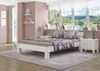 ERST-HOLZ Bett Futonbett 140x200 Buche weiß mit Rollrost, Buchenholzwaschweiß Bild 2