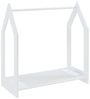Garderobenständer Langeskov 78x75x35cm Weiß [en. casa] Bild 3