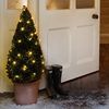 Lights4fun LED-Lichterkette 2x 50er LED Lichterkette warmweiß batteriebetrieben Bild 3
