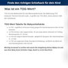 Alvi Mäxchen Sommer Schlafsack light Exklusiv, Raute Taupe Dunkel, 80 Bild 3