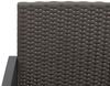 vidaXL 5-tlg. Garten-Essgruppe mit Kissen Braun PP-Rattan 360216 Bild 5