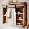 Mirabeau Waschbeckenschrank Spiegelschrank Taylors Island braun Bild 4