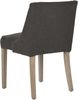 SAFAVIEH Modern Wooden Accent Chair, in Grey Bild 4