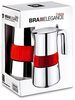 Italienische Kaffeemaschine BRA A170566 (4 kopper) Edelstahl Bild 2