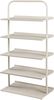 Schuhregal Poytya Stahl 119x60x32 cm Champagne [en. casa] Bild 4