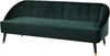 3-Sitzer Sofa Samtstoff smaragdgrün ALSVAG Bild 4