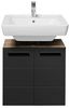 moebel-dich-auf Waschbeckenunterschrank VAIL Breite 60 cm, Viking Oak/ Schwarz Bild 5