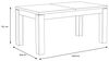 FORTE Havanna Esstisch ausziehbar, Holzwerkstoff, Alteiche, B x H x T: 160,4÷206,4 x 76,1 x 90,4 cm Bild 3