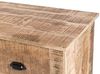 Sideboard Caribou II - Elegantes Massivholz mit 4 Türen & 4 Schubladen, 182x90x42 cm, Natur Bild 5