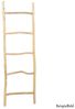 LebensWohnArt Dekoleiter Deko-Leiter KEPALA ca. H150cm Natural Teak Handtuchhalter Kleiderständer Bild 5