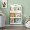 Kinderregal Vipsali 106x60x12 cm Mintgrün/Weiß [en. casa] Bild 5