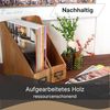 DESIGN DELIGHTS Aufbewahrungsbox STEHSAMMLER "NOTA", Altholz massiv Holz, 30 cm, Stehordner Bild 3